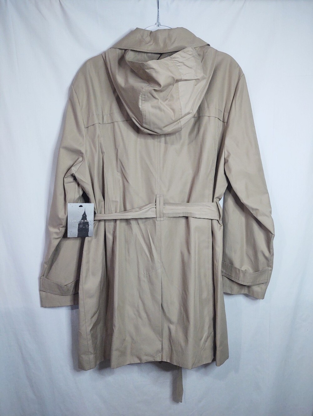 NWT London Fog Classic Trench Coat XXL - Picture 4 of 13